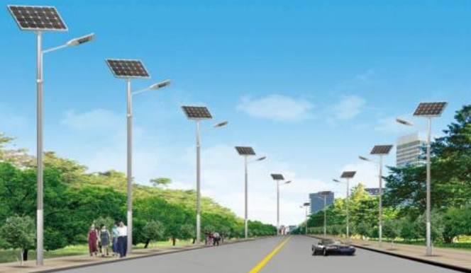 單臂太陽能路燈燈桿價格