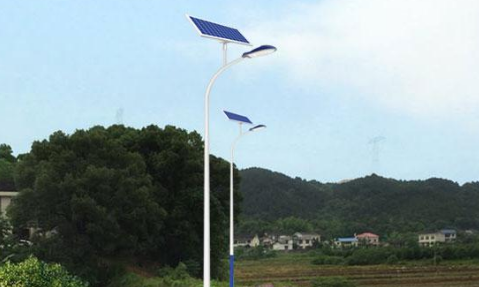 太陽能單臂路燈