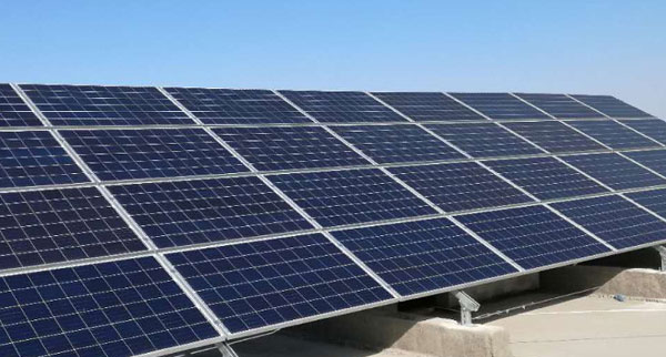 魚塘太陽能發(fā)電站