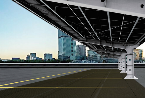 太陽(yáng)能雨棚